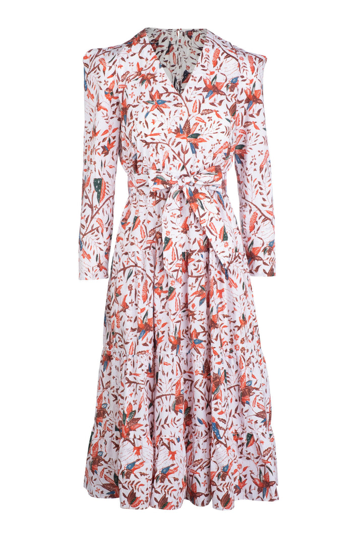 Dandelion Dress - Red Lily Batik