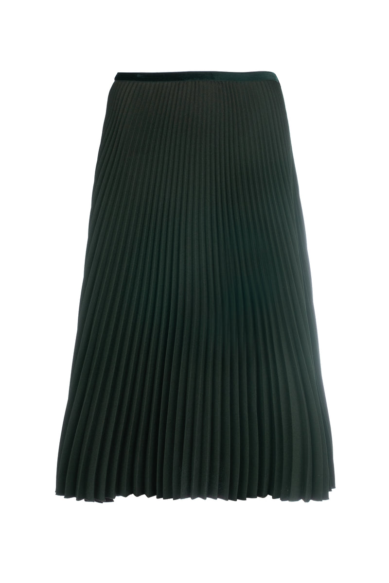 Pleated Skirt - Hunter