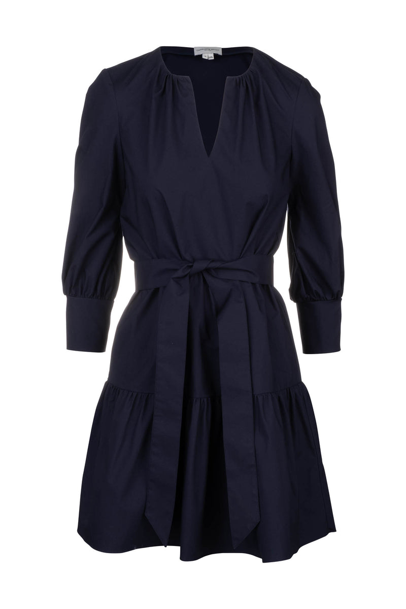 Sage Dress - Navy