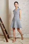 V-Neck Fit and Flare Dress - (Available Collection)