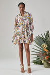 Blye Dress - Rainbow Groovy Blooms