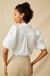 Pleated Skirt - Crema