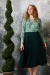 Pleated Skirt - Hunter