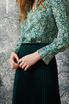 Pleated Skirt - Hunter