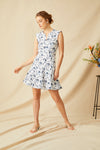 Toledo Dress - Navy Pomegranate