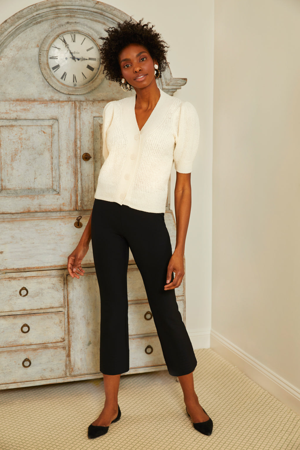 Kick Flare Pant - Black