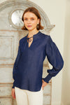 Saffron Blouse - Chambray