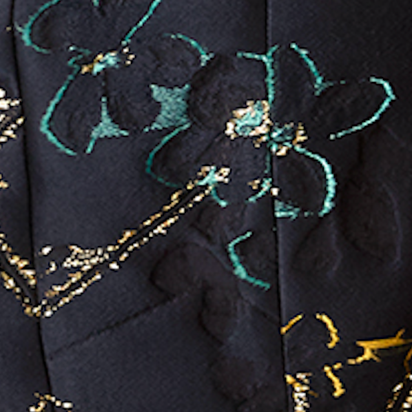 Willow Blazer (SS) - Midnight Garden Brocade