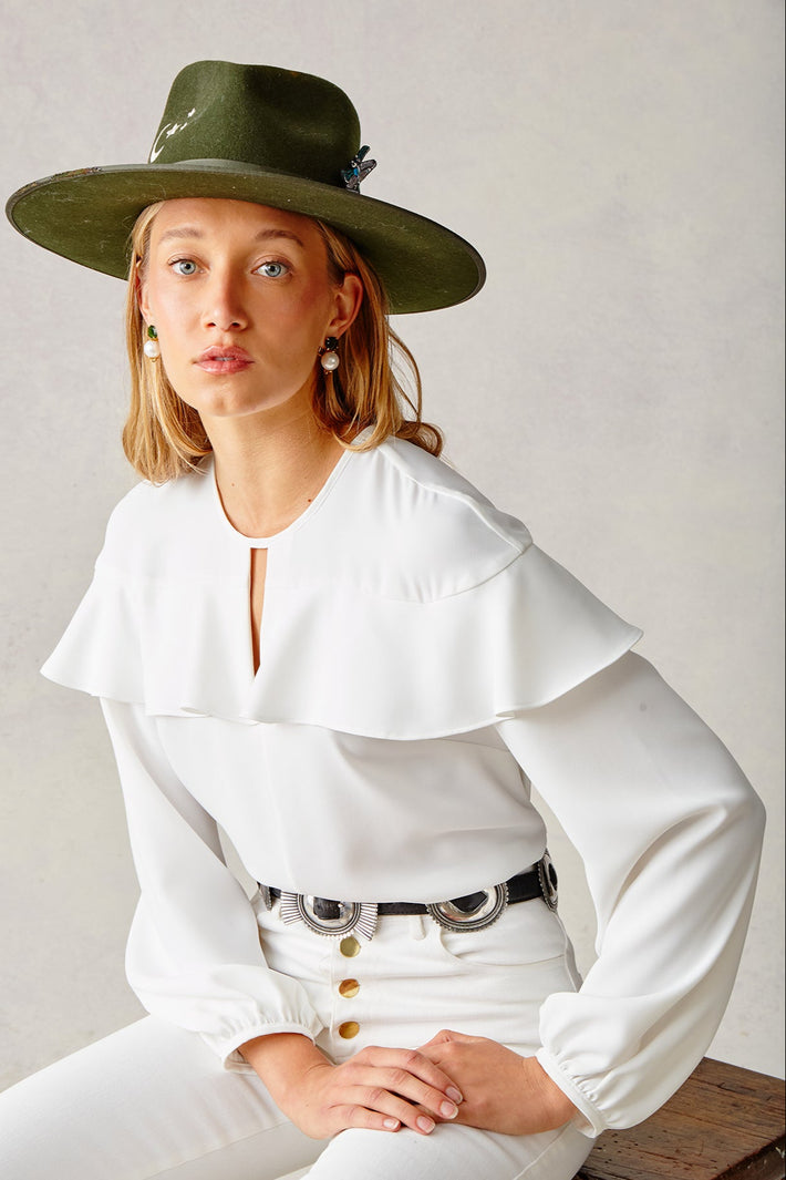 Sierra Blouse - Ivory