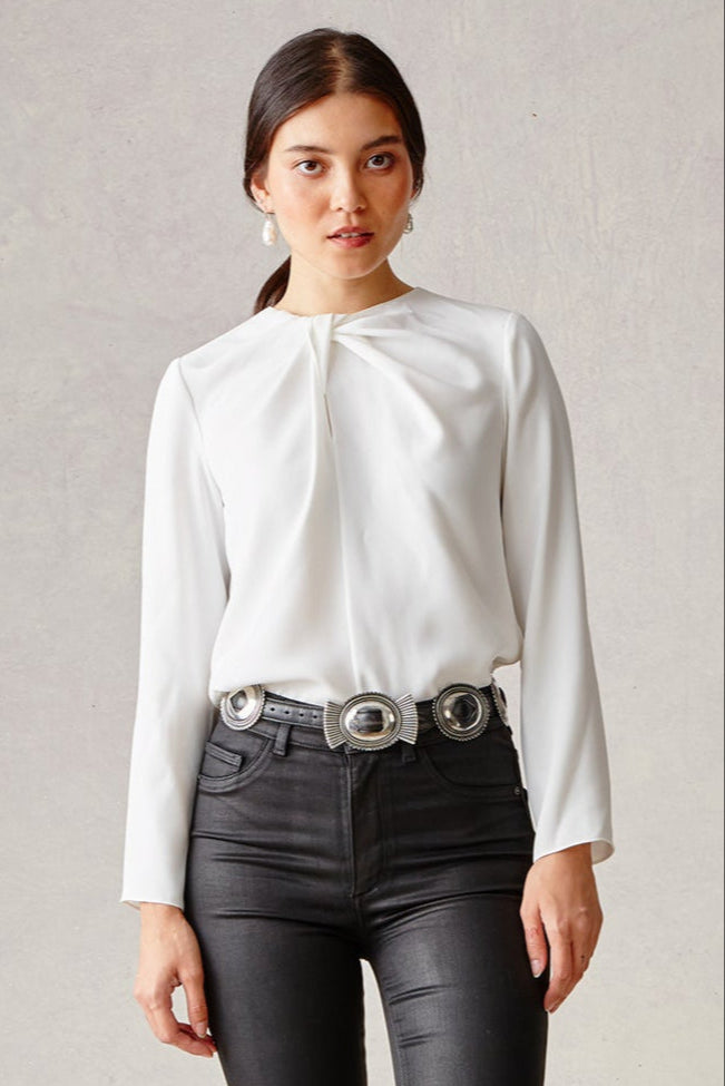 Ginger Blouse - Ivory