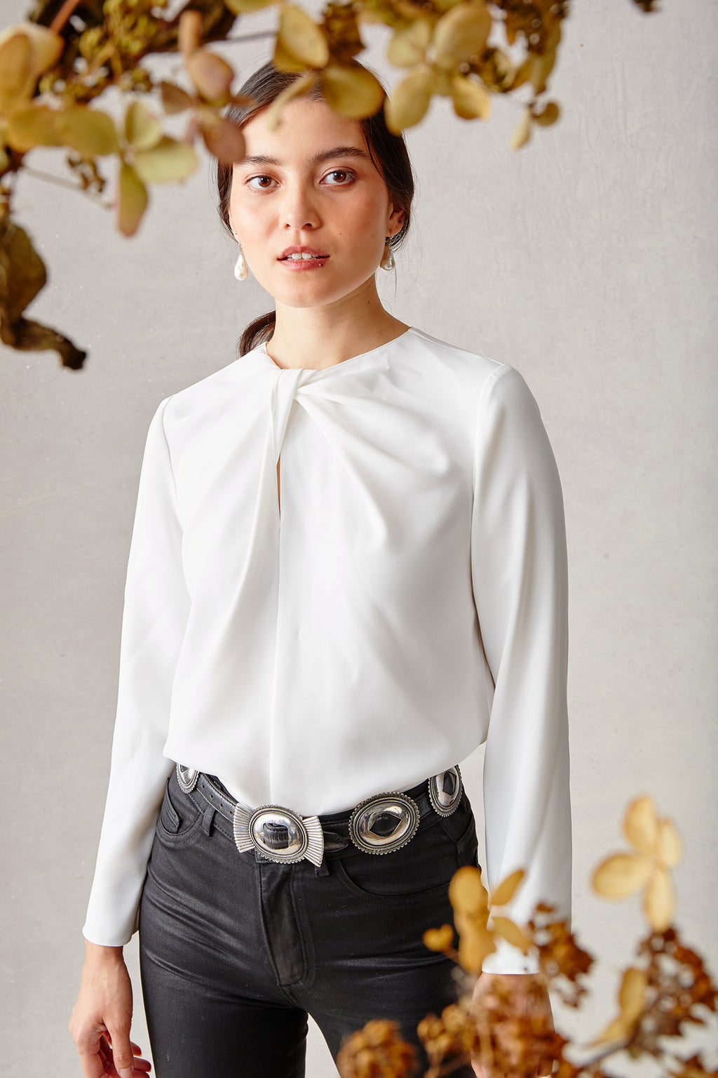 Ginger Blouse - Ivory