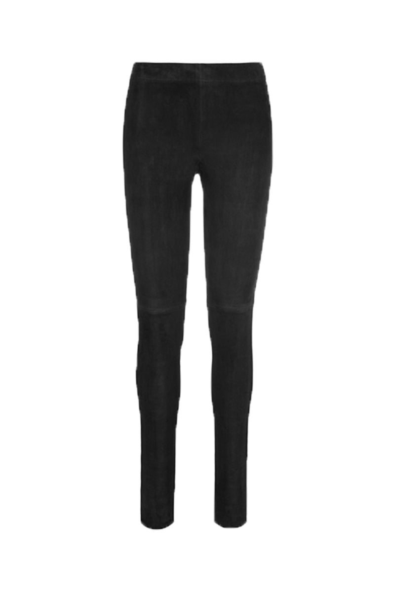 Suede Leggings - Black