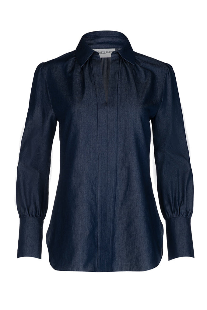 Laurel Blouse - Chambray