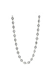 Radiance Wrap Necklace - Silver and Black
