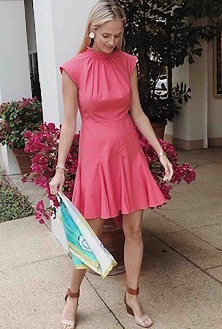 Cannes Dress - Coral
